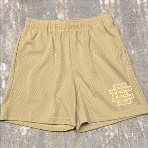 Eric Emanuel Beige Mesh Shorts